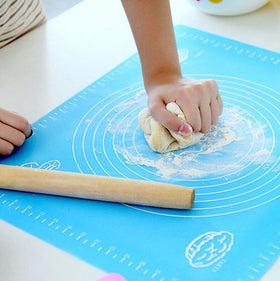 Silicone Roti Mat With Measurements | Non Stick Baking Mat For Dough Rolling, Chapati Making & Kitchen Use Pakistan | Reframecrew