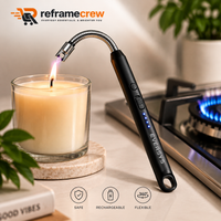Charging Lighter | Kitchen Lighter | USB Rechargeable Electric Arc Lighter | Reframecrew